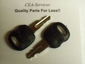 (2) 5P8500 Old Ignition Keys Fits Cat Caterpillar & ASV Positrack 0310-072 L1 - Picture 1 of 1