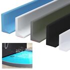 Flexible Dusche Wasserrückhalteleiste Wasser innen transparent 50 cm