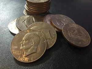 1978p Eisenhower Dollar Uncirculated AU+ UNC BU - Picture 1 of 1