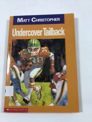 Undercover Tailback - Matt Christopher (1994, Paperback) Scholastic - Image 1 of 4