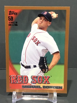 2010 Topps Baseball Copper 371/399 Michael Bowden #499 Red Sox - Image 1 of 3