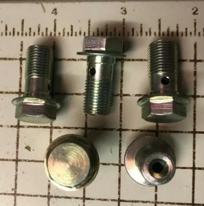 Lot of 5 TORO Workman / Goodridge Banjo Bolt M10 - 1 x 20mm Long - P/N: 120-4875 - Picture 1 of 7
