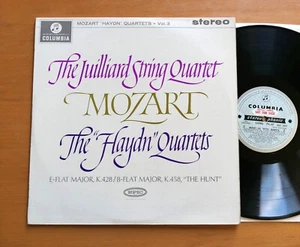 SAX 2472 ED1 Mozart Haydn Quartets Vol. 3 Juilliard FACTORY SAMPLE Columbia B/S - Picture 1 of 7