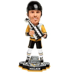 Evgeni Malin Pittsburgh Penguins 2017 Stanley Cup Champions Bobblehead NHL - Picture 1 of 1