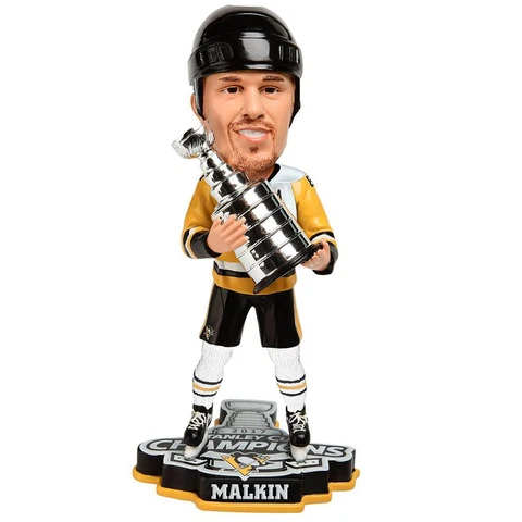 Evgeni Malin Pittsburgh Penguins 2017 Stanley Cup Champions Bobblehead NHL Cover