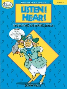 Listen! Hear! Grades 1-2 1997 Beals Listening Skills Vocabulary Reproducible - Picture 1 of 9