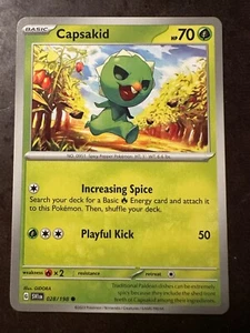 Capsakid 028/198 Sv01: Scarlet & Violet Base Set Regular - Picture 1 of 6