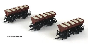 Roco H0 44095 - Muldenkippwagen-Set (3) Ommni51, DB, Ep. III - NEU & OVP - Picture 1 of 5