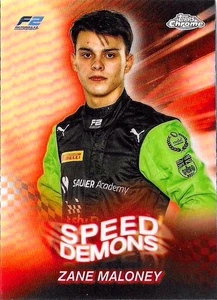 Zane Maloney Speed Demons #SD-25 2024 Topps Chrome F1 - Picture 1 of 3