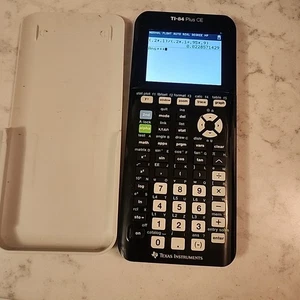 Texas Instruments TI-84 Plus CE graphing calculator - White - Tested! - Bild 1 von 6