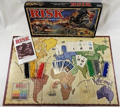 Risk The World Conquest Game 1993 Parker Brothers Complete Vintage Board Game - Image 1 of 4
