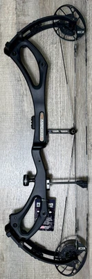 PSE Mach 33 EC2 Right Hand 70LB Black Carbon Bow New - Image 1 of 2