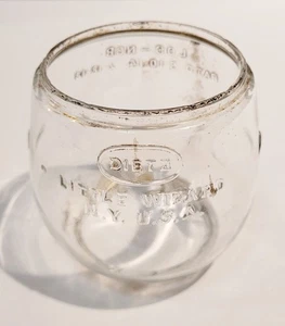 ANTIQUE DIETZ LITTLE WIZARD CLEAR GLOBE MADE N.Y. USA/I.D. LOD-NOB PAT'D 3/10/14 - Picture 1 of 7