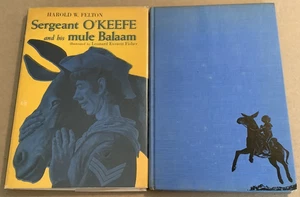 VG 1962 HC DJ First Edition Sergeant O'Keefe Mule Balaam Leonard Fisher Woodcuts - Imagen 1 de 12