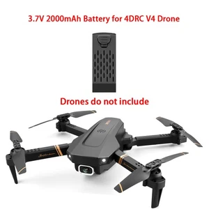 Original 3.7V 2000mAh Battery for 4DRC V4 Drone Quadcopter - Picture 1 of 1