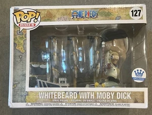 Whitebeard With Moby Dick Funko Pop Rides Shop Exclusive #127 One Piece IN HAND - Picture 1 of 6