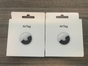 QTY 2 - NEW! APPLE AIRTAG TRACKER MX532LL/A A2187 1-PACK SEALED BOX AIR TAGS - Photo 1 sur 1