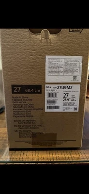 Sony 27" INZONE M9 II SDM27U9M2B 4K HDR 160Hz Full Array LED Gaming Monitor - Image 1 of 4