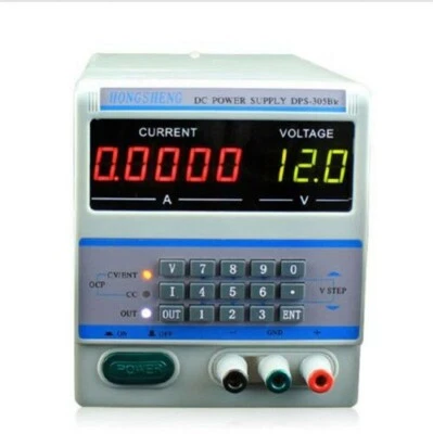 DPS-305BM/AF DC Adjustable Power Supply 4/5 Digit Display Notebook Repair - Image 1 of 4