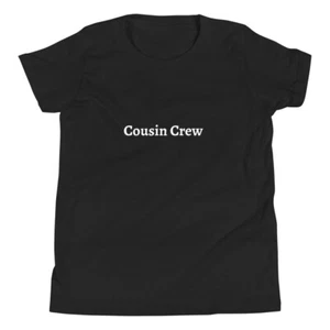 Youth Short Sleeve Cousin Crew Graphic Tee - Picture 1 of 3
