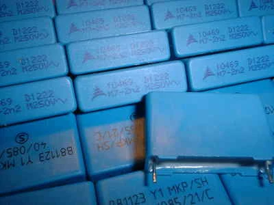 20x 2,2nF/250VAC MKP Kondensator Y1 EPCOS RM22,5mm - Bild 1 von 2