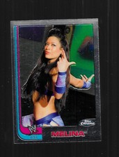 TOPP 2008 WWE Heritage Chrome Base card 61 Melina DIVA