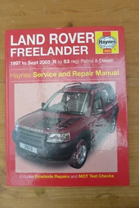 Land Rover Freelander petrol & diesel 1997-2003 Haynes workshop manual  - Picture 1 of 1