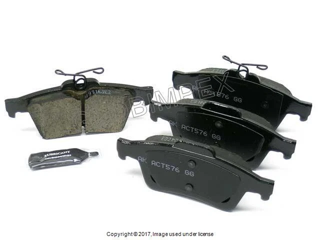 Jaguar XJ (2011-2013) Conjunto de Pastilhas de Freio TRASEIRA AKEBONO EURO + Garantia - Imagem 1 de 1