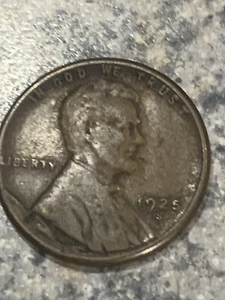 1925-S Lincoln Wheat Cent Error Coin Lamination Obverse N Reverse Free Ship USA - Picture 1 of 5