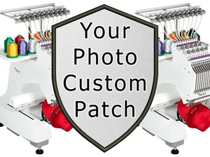 SEW ON Army Badge 3″ - 14″ Patch, Custom Patch, Photo Patch, Personalized Patch - Picture 1 of 2