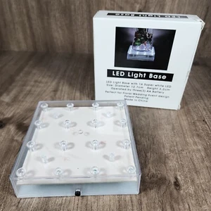 Base luce LED - Supporto display quadrato 5 pollici 16 luci - Più disponibili - Foto 1 di 4