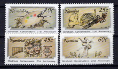 Namibia SWA 706-709 MNH Bellas Artes Música Danza Teatro ZAYIX 0424S0146M Foto 1 de 3