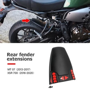For YAMAHA MT07 XSR 700 Rear Fender Extender Mudguard - Picture 1 of 7