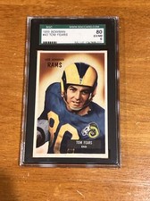 1955 Bowman #43 Tom Fears SGC 6