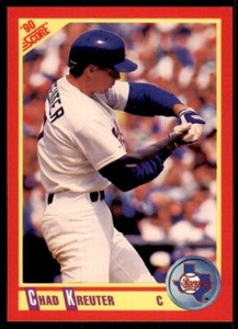 1990 Score Chad Kreuter Baseball Cards #406