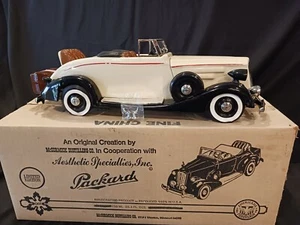 McCormick 1937 Packard Roadster Decanter Limited Ed. Vtg w/box. Empty! - Picture 1 of 17