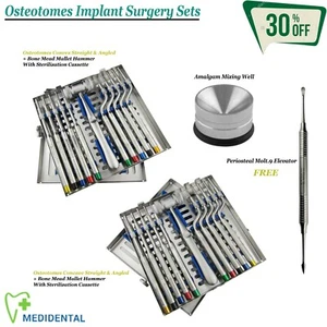 Quirúrgicas Osteotomes Con Amalgam Well Instrumentos para Cirugía Implantaria CE - Imagen 1 de 16