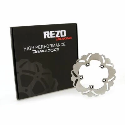 Disco rotor de freno trasero ondulado Rezo para Aprilia SL 1000 Falco 00-04 Foto 1 de 4