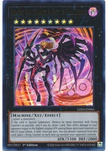 Yugioh Numero C40: Pupazzo Espediente delle Corde Oscure (Ultra Rara 1°) LDS3-EN065 P - Foto 1 di 1