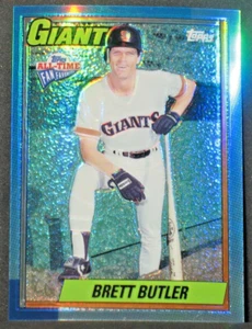 Brett Butler 2005 Topps All Time refractor favorito de los fanáticos #38 (69/299) Giants - Imagen 1 de 2