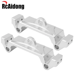 Cruz trasera delantera de aluminio para kit de mejoras de montaje corporal Tamiya CR-01 CR01 - Imagen 1 de 7