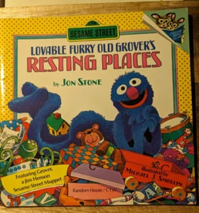 Lot of 7 Vintage Sesame Street Books 6 Paperbacks  & 1 Hardcover - Picture 1 of 7