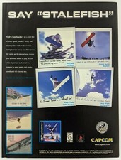 Trick'n Snowboarder Print Ad Game Poster Art PROMO Official PlayStation PS1