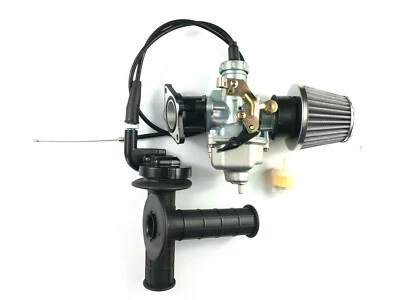 Empuñadura del acelerador del carburador y filtro de aire de admisión de cable Honda XL185S 1979-1983 Foto 1 de 4