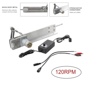 24V Fahrrad Hubkolben Linearantrieb Motor 120U/min 150mm verstellbarer Hub - Bild 1 von 12