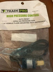 ✅HIGH PRESSURE SWITCH -610 PSI OPEN-420 PSI CLOSE- 1 SWITCH TP-HP610420 - Picture 1 of 4