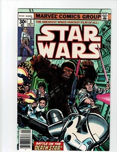 Star Wars #3 Edicola di alta qualità circa (9.0) 1977 NON CIRCOLATO fumetto Marvel - Foto 1 di 12