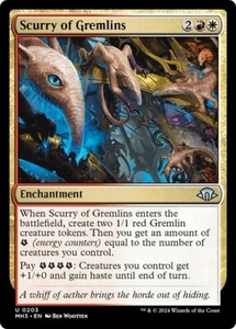 SCURRY OF GREMLINS x4 mtg NM-M Modern Horizons 3 Unc - Picture 1 of 1