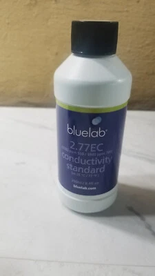 Lote de 7 Botellas Bluelab 2.77EC Solución Estándar Conductividad 250ml ea 1750ml Foto 1 de 4