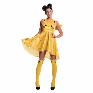 Dress Women's Pikachu Costume Xs, Apparel Accessories, 1 Piece - Picture 1 of 1